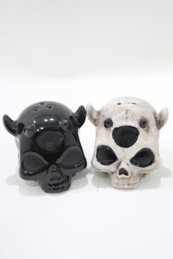画像1: KILL STAR / Ashmedai Salt&Pepper Shaker   H-25-10-13-1062-SL-ZA-KB-ZH