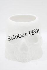 KILL STAR / CRANIUM PLANTER  ホワイト H-25-10-13-1069-SL-ZA-KB-ZT-W005