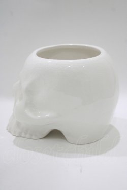 画像2: KILL STAR / CRANIUM PLANTER  ホワイト H-25-10-13-1069-SL-ZA-KB-ZH