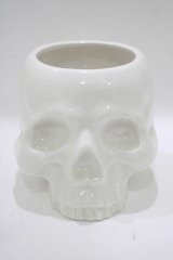 KILL STAR / CRANIUM PLANTER  ホワイト H-25-10-13-1070-SL-ZA-KB-ZT-W005