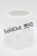 KILL STAR / CRANIUM PLANTER  ホワイト H-25-10-13-1071-SL-ZA-KB-ZT-W005