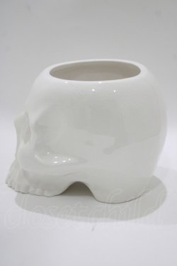 画像2: KILL STAR / CRANIUM PLANTER  ホワイト H-25-10-13-1071-SL-ZA-KB-ZH