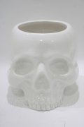 KILL STAR / CRANIUM PLANTER  ホワイト H-25-10-13-1072-SL-ZA-KB-ZH