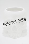 KILL STAR / CRANIUM PLANTER  ホワイト H-25-10-13-1072-SL-ZA-KB-ZT-W005