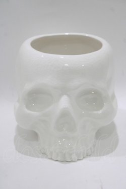 画像1: KILL STAR / CRANIUM PLANTER  ホワイト H-25-10-13-1073-SL-ZA-KB-ZH