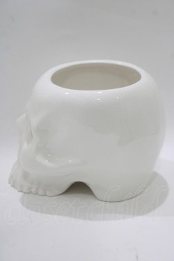 画像2: KILL STAR / CRANIUM PLANTER  ホワイト H-25-10-13-1073-SL-ZA-KB-ZH