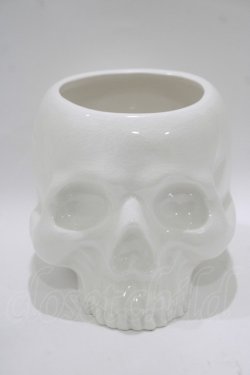 画像1: KILL STAR / CRANIUM PLANTER  ホワイト H-25-10-13-1074-SL-ZA-KB-ZH