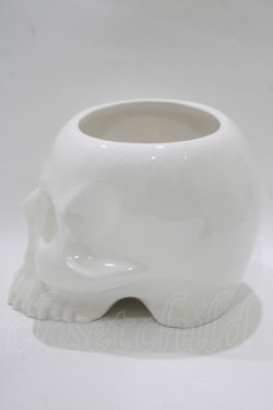 画像2: KILL STAR / CRANIUM PLANTER  ホワイト H-25-10-13-1074-SL-ZA-KB-ZH