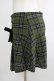 画像2: KILL STAR / Dark Canopy Pleated Skirt M グリーン H-25-10-13-1007-SL-SK-KB-ZH (2)