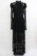 画像1: KILL STAR / Enmity Maxi Dress M ブラック H-25-10-13-1009-SL-OP-KB-ZH (1)