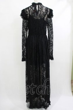 画像3: KILL STAR / Enmity Maxi Dress M ブラック H-25-10-13-1009-SL-OP-KB-ZH