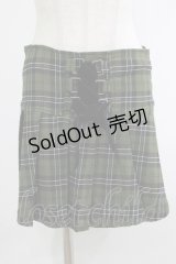 KILL STAR / Dark Canopy Pleated Skirt S グリーン H-25-10-13-1010-SL-SK-KB-ZH