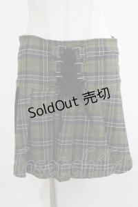 KILL STAR / Dark Canopy Pleated Skirt S グリーン H-25-10-13-1010-SL-SK-KB-ZH