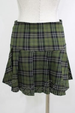 画像3: KILL STAR / Dark Canopy Pleated Skirt XS グリーン H-25-10-13-1014-SL-SK-KB-ZH
