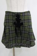 KILL STAR / Dark Canopy Pleated Skirt XS グリーン H-25-10-13-1015-SL-SK-KB-ZH
