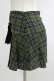画像2: KILL STAR / Dark Canopy Pleated Skirt XS グリーン H-25-10-13-1015-SL-SK-KB-ZH (2)