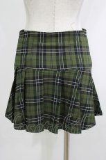 画像3: KILL STAR / Dark Canopy Pleated Skirt XS グリーン H-25-10-13-1015-SL-SK-KB-ZY (3)