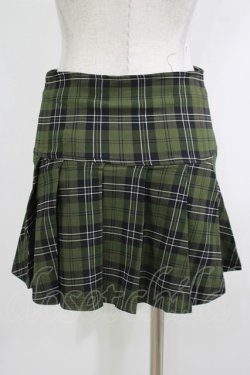 画像3: KILL STAR / Dark Canopy Pleated Skirt XS グリーン H-25-10-13-1015-SL-SK-KB-ZH