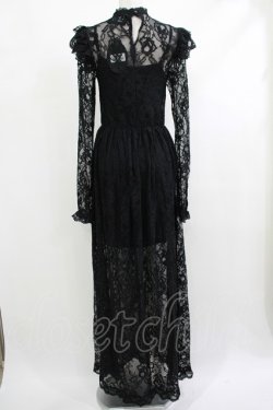 画像3: KILL STAR / Enmity Maxi Dress XS ブラック H-25-10-13-1016-SL-OP-KB-ZH