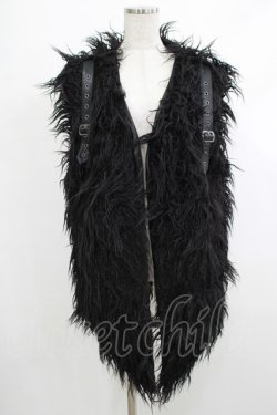 画像1: KILL STAR / Tryamon Gilet S ブラック H-25-10-13-1017-SL-TO-KB-ZH