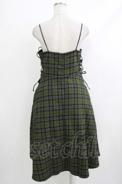 画像3: KILL STAR / Elyswyth Dress M グリーン H-25-10-13-1002-SL-OP-KB-ZH