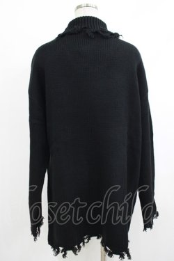 画像3: KILL STAR / Daith Knit Sweater XS ブラック H-25-10-13-1020-SL-TO-KB-ZH
