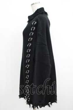 画像2: KILL STAR / Daith Knit Sweater XS ブラック H-25-10-13-1023-SL-TO-KB-ZH