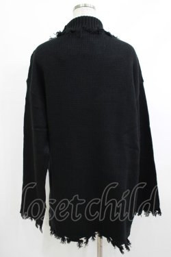 画像3: KILL STAR / Daith Knit Sweater XS ブラック H-25-10-13-1023-SL-TO-KB-ZH