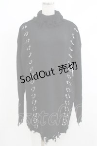 KILL STAR / Daith Knit Sweater XS ブラック H-25-10-13-1026-SL-TO-KB-ZH