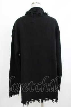 画像3: KILL STAR / Daith Knit Sweater XS ブラック H-25-10-13-1026-SL-TO-KB-ZH