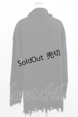 画像3: KILL STAR / Daith Knit Sweater XS ブラック H-25-10-13-1026-SL-TO-KB-ZH