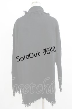 画像3: KILL STAR / Daith Knit Sweater XS ブラック H-25-10-13-1029-SL-TO-KB-ZY