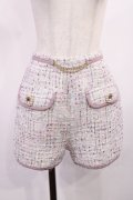 Swankiss / TS tweed bijou SP/T Free ピンク H-25-10-13-017-CA-PA-NS-ZH