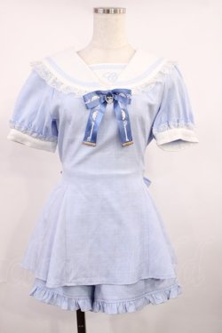画像1: Secret Honey / シナモロールコラボセーラーセットアップ Free サックス H-25-10-13-020-CA-OP-NS-ZH