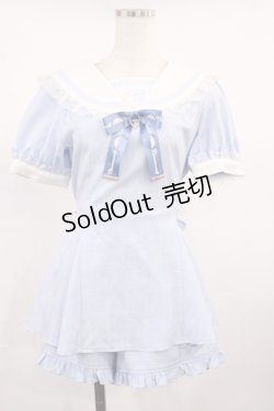 画像1: Secret Honey / シナモロールコラボセーラーセットアップ Free サックス H-25-10-13-020-CA-OP-NS-ZH