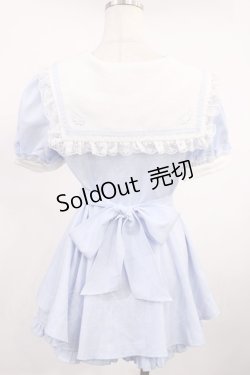 画像2: Secret Honey / シナモロールコラボセーラーセットアップ Free サックス H-25-10-13-020-CA-OP-NS-ZH