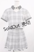 Pium / シュガーチェックセットアップ Free グレー H-25-10-13-022-LO-OP-NS-ZH