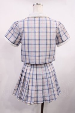 画像2: Pium / シュガーチェックセットアップ Free サックス H-25-10-13-023-LO-OP-NS-ZH