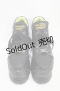 YOSUKE / 厚底スニーカー 24.5cm ブラック H-25-10-14-1001-PU-SH-KB-ZH