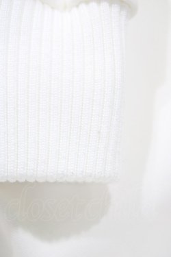 画像3: Ozz Croce / レイヤード風プリント刺繍サルエルパンツ  白 H-25-10-14-1005-OO-PA-KB-ZH