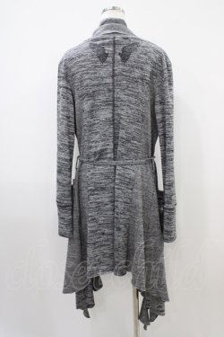 画像2: Rozen Kavalier / 羽根刺繍ロングカーディガン  グレー H-25-10-14-1042-OO-TO-KB-ZH