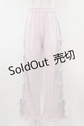 Candy Stripper / RIBBON RIBBON JERSEY PANTS  ライトピンク H-25-10-14-1006-PU-PA-KB-ZH