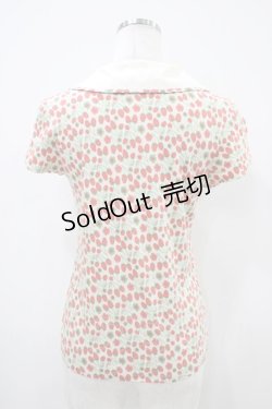 画像2: Jane Marple / ストロベリーフィールズのポロシャツ  アイボリー H-25-10-14-1045-JM-TO-KB-ZH