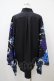 画像2: ACDC RAG / ハスノハナキモノシャツ F 黒×紫 H-25-10-14-1054-PU-BL-KB-ZH (2)