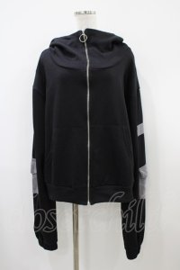 Drug Honey / ハイネックプルパーカー  黒 H-25-10-14-1056-PU-TO-KB-ZH