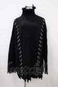KILL STAR / Daith Knit Sweater M ブラック H-25-10-14-1057-SL-TO-KB-ZH