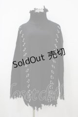 KILL STAR / Daith Knit Sweater M ブラック H-25-10-14-1057-SL-TO-KB-ZH