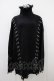 画像1: KILL STAR / Daith Knit Sweater M ブラック H-25-10-14-1059-SL-TO-KB-ZH (1)