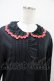 画像4: Jane Marple / Cherry embroideryカラーブラウス  ブラック H-25-10-14-1008-JM-BL-KB-ZH (4)