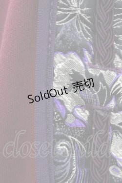 画像5: Ozz oneste / 和チャイナZIPブルゾン  エンジ H-25-10-14-1011-OO-JA-KB-ZH